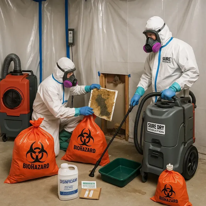 Contaminated Water Handling Protocols process in Guilford, CT
