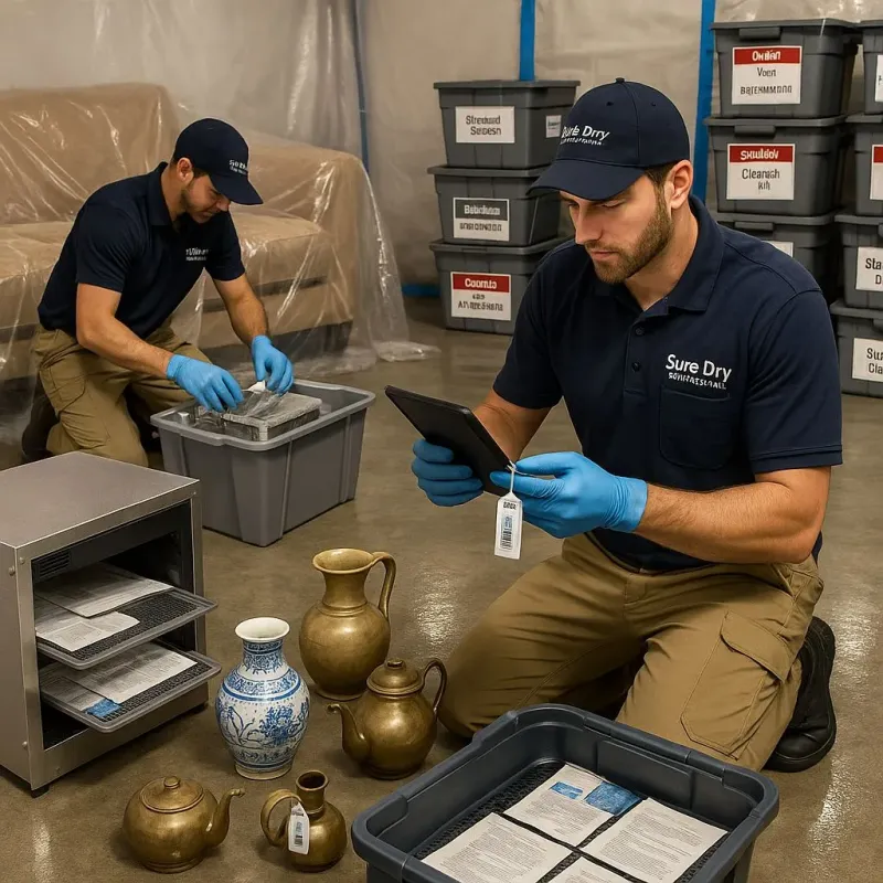 Content Protection and Restoration process in Guilford, CT