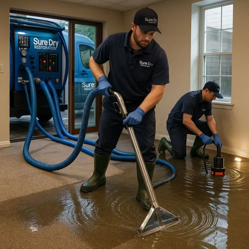 Water Extraction and Removal process in Guilford, CT